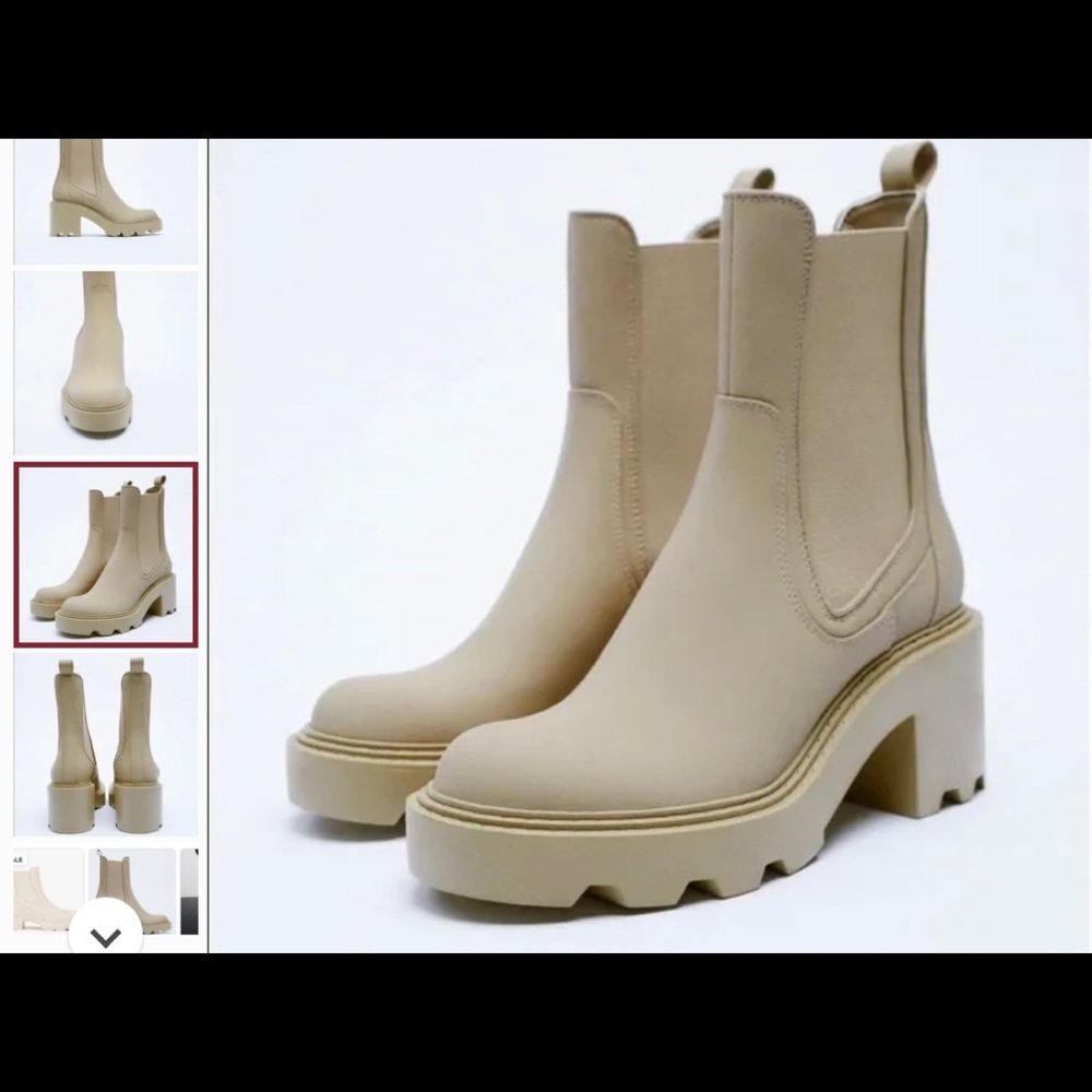 Brand New with tags off white Chelsea boot never worn with tags size 8/39